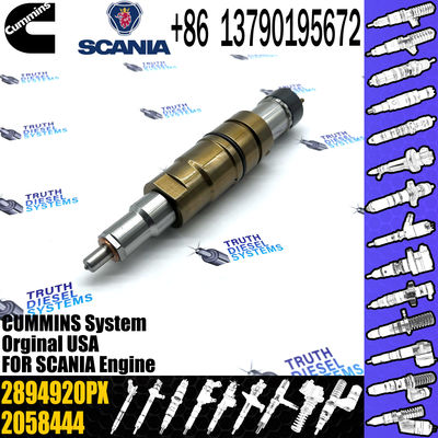 Common rail injector fuel injecto 2894920PX 2058444 2482244 2031386 for ISZ13 Excavator DC09 DC16 DC13