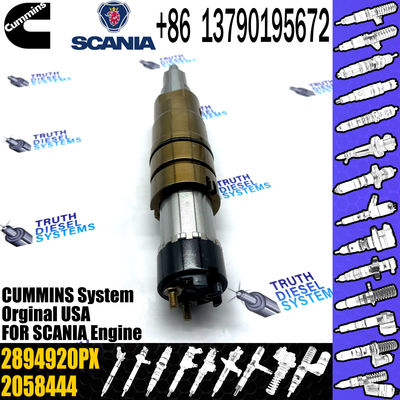Common rail injector fuel injecto 2894920PX 2058444 2482244 2031386 for ISZ13 Excavator DC09 DC16 DC13