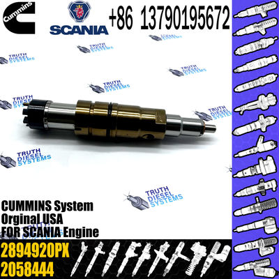 Common rail injector fuel injecto 2894920PX 2058444 2482244 2031386 for ISZ13 Excavator DC09 DC16 DC13