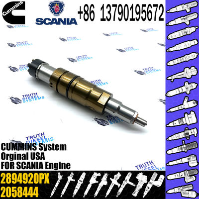 Common rail injector fuel injecto 2894920PX 2058444 2482244 2031386 for ISZ13 Excavator DC09 DC16 DC13