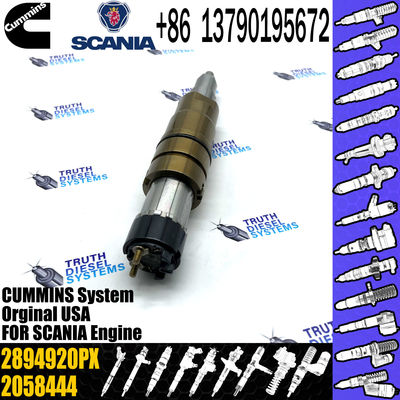 Common rail injector fuel injecto 2894920PX 2058444 2482244 2031386 for ISZ13 Excavator DC09 DC16 DC13