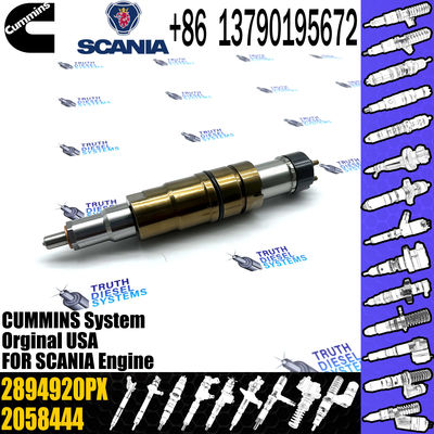 Common rail injector fuel injecto 2894920PX 2058444 2482244 2031386 for ISZ13 Excavator DC09 DC16 DC13