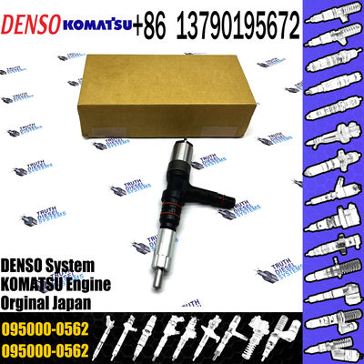 SA6D140E-3/3H Common Rail Injector 095000-0561 095000-0562 For KOMA-TSU 6218-11-3101 6218-11-3102 PC600-7/PC650-7/WA500-
