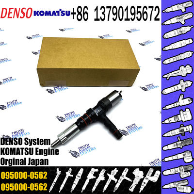 SA6D140E-3/3H Common Rail Injector 095000-0561 095000-0562 For KOMA-TSU 6218-11-3101 6218-11-3102 PC600-7/PC650-7/WA500-