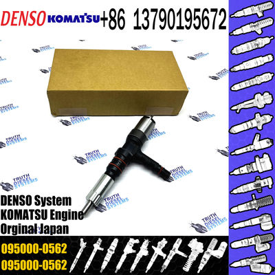 SA6D140E-3/3H Common Rail Injector 095000-0561 095000-0562 For KOMA-TSU 6218-11-3101 6218-11-3102 PC600-7/PC650-7/WA500-