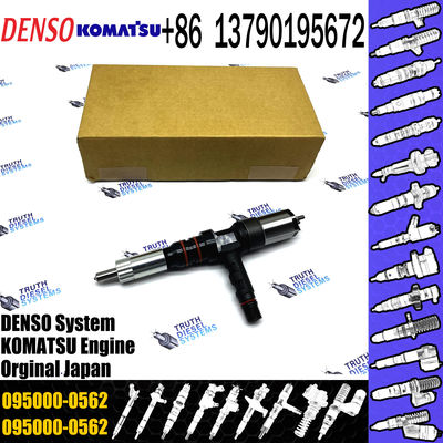 SA6D140E-3/3H Common Rail Injector 095000-0561 095000-0562 For KOMA-TSU 6218-11-3101 6218-11-3102 PC600-7/PC650-7/WA500-