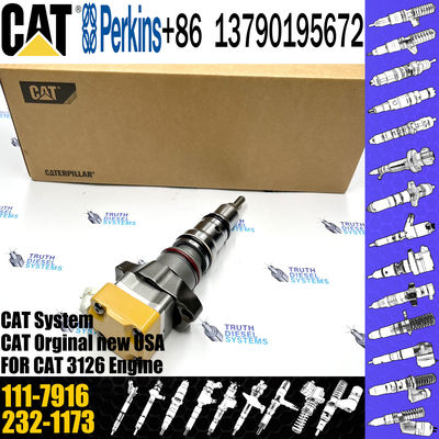 C-A-T common rail injector 177-4753 138-8756 111-7916 174-7526  for 3126 diesel engine injector assembly