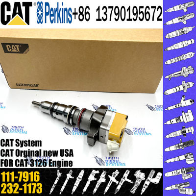 C-A-T common rail injector 177-4753 138-8756 111-7916 174-7526  for 3126 diesel engine injector assembly