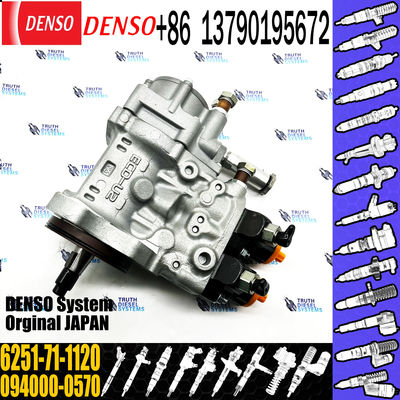 Huida SAA6D125E-5 engine FUEL PUMP ASSEMBLY 6251-71-1120 injector pump used for excavator