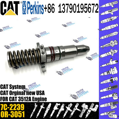 Common Rail Diesel Fuel Injector 4W-3563 7C-0345 7C-2239 7C-4173 0R-3883 0R-0906 Fuel Injectors For Caterpillar 3512A