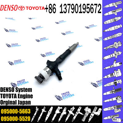 high quality diesel engine Fuel common rail injector 095000-5663 23670-39095/39096 23670-30050