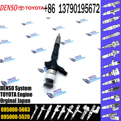 high quality diesel engine Fuel common rail injector 095000-5663 23670-39095/39096 23670-30050