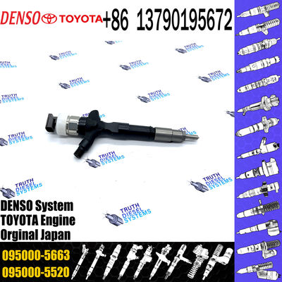 high quality diesel engine Fuel common rail injector 095000-5663 23670-39095/39096 23670-30050