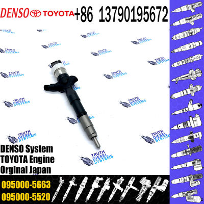 high quality diesel engine Fuel common rail injector 095000-5663 23670-39095/39096 23670-30050