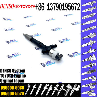 Diesel fuel injector 095000-7760 095000-5930 095000-5931 095000-5660 23670-09060 23670-09061 for TOYOTA VIGO 2KD-HILUX/-
