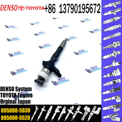 Diesel fuel injector 095000-7760 095000-5930 095000-5931 095000-5660 23670-09060 23670-09061 for TOYOTA VIGO 2KD-HILUX/-