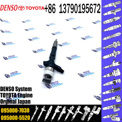 Hot sale Fuel Injector 23670-39145 Common Rail Injetor 095000-7040 095000-7030 for TOYOTA VIGO 1KD 2KD