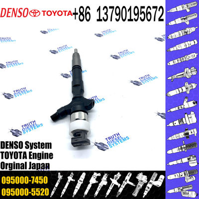 New Common Rail Injector 095000-7011 095000-7440 095000-7450 for 1KD 2KD Diesel Nozzle Assembly High Quality