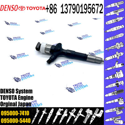 New Common Rail Injector 095000-6760 095000-7030 095000-7400 for 1KD 2KD Diesel Nozzle Assembly High Quality