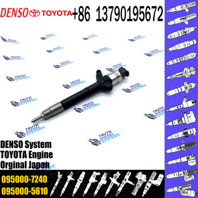 High Quality 2AD-FTV Diesel Fuel Nozzle Injector 095000 7240 0950007240 Common Rail Injector 095000-7240 for Toyota