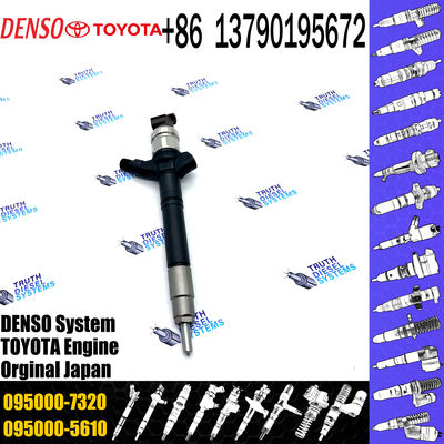 High Quality Common Rail Injector 23670-0R180 095000-6970 095000-7320 for 1VD Diesel Nozzle Assembly