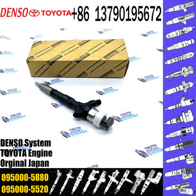 TOYOTA 2KD 2KD-FTV common rail injector 095000-5881 23670-30050 for toyota hiace diesel fuel injector 23670-30050 095000