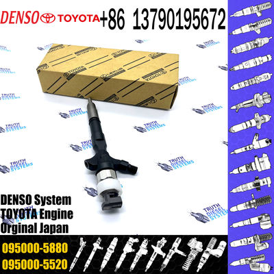 TOYOTA 2KD 2KD-FTV common rail injector 095000-5881 23670-30050 for toyota hiace diesel fuel injector 23670-30050 095000