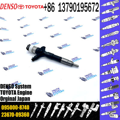 DENSO Diesel Common Rail Fuel Injector nozzle 23670-09360 23670-09061 2367009060 095000-8740 for Toyota HIACE Hilux 2KD-