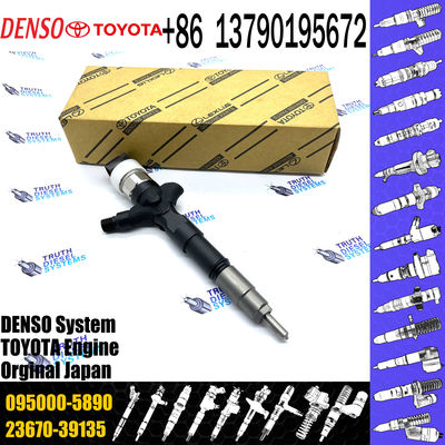 100%  Original 095000-5890, 095000-7730 Common Rail Injector For 23670-30080, 23670-39135