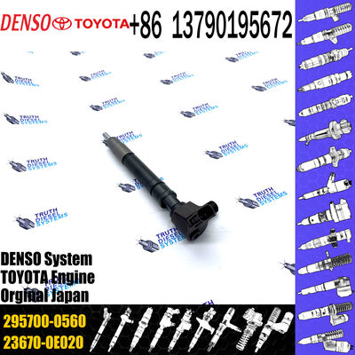 Original Diesel Common Rail Fuel Injector 23670-0E010 295700-0550 23670-0E020 295700-0560 For Toyota Hilux 1GD