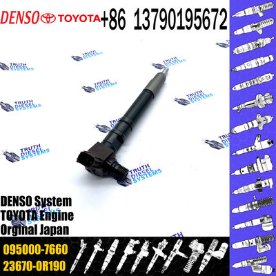 Fuel Injector 23670-0R190 Fuel Injector Assembly 095000-7660 For Toyota 1AD-FTV
