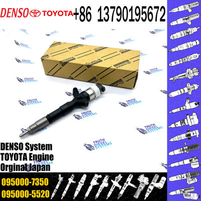 Diesel Fuel Injector DENSO 0950007350 095000-7350 For Toyota 1KD-FTV Prado D4D J120 23670-30080 23670-30180
