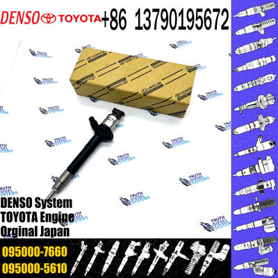 Common Rail Fuel Injector 23670-0R190 Diesel Fuel Injector 095000-7660 Original Remain Injector 23670-0R190