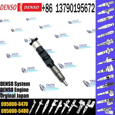 High Quality New Fuel Injector 095000-6470 for Excavator 350DLC 350GLC 380GLC 380GLC Engine 6090 9.0L