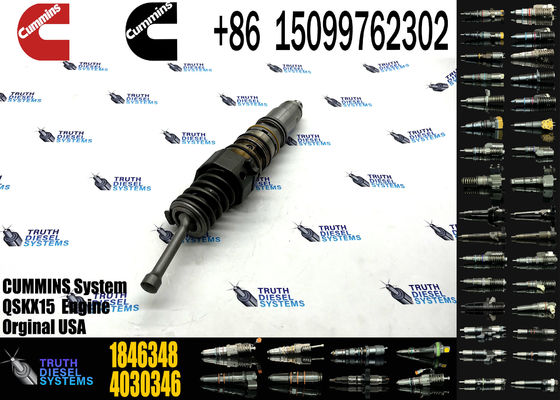 Diesel Fuel Injector 1846348 5634701 4030346 1764365 4030346 4088660 4954434 579251 for Cummins QSX15 Diesel Engine