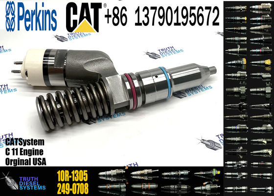 Diesel Engine Fuel Injector 10R-1305 249-0707 249-0708 253-1459 For CAT C11 C13