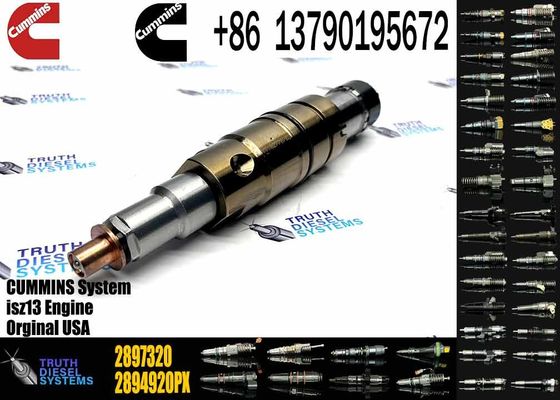 Common rail injector fuel injecto 4905880 2086663 2894920PX 2058444 for ISZ13 Excavator DC09 DC16 DC13