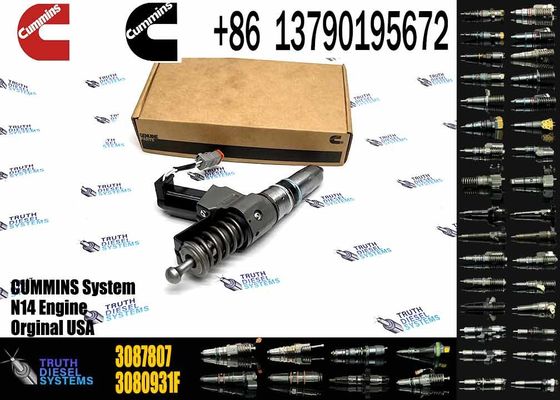 Diesel engine parts common rail fuel injector 3411764 3087733 3087807 for Cummins Engine N14