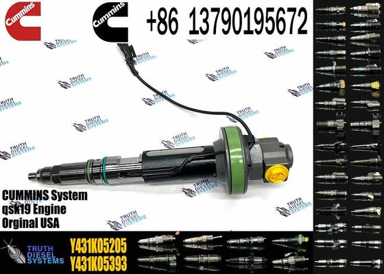 Common rail injector fuel injecto Y431KO5205 Y431K05417 Y431K05558 for QSK19 Excavator Y431KO5199 8QSK50 QSK60