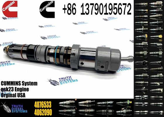 Huida original truck QSK23 engine parts common rail fuel injector 4077076 4902827 4062090 used in Cummins
