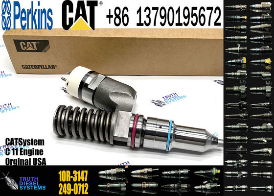 Fuel Injectors 10R-3147   249-0707 249-0708 253-1459   249-0712 10R-1305 For Caterpillar C11 Engine