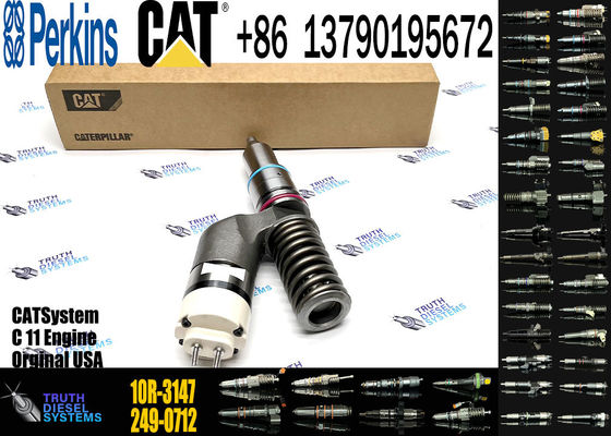 Fuel Injectors 10R-3147   249-0707 249-0708 253-1459   249-0712 10R-1305 For Caterpillar C11 Engine