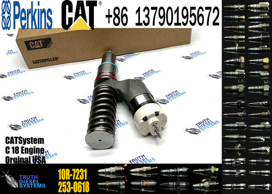 Diesel Engine Parts Common Rail Injector 10R-7231  291-5911 10R-9787 211-3026 276-8307 10R-0724 10R-9787 10R-7228