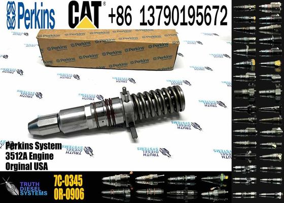 Excavator Parts 3512A Engine Injector 7E-3383 7C-0345 7C-4175 OR-3051 7E-9983 9Y-4544fuel injector For Excavator