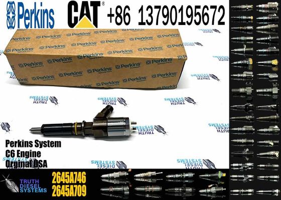 Cat 320d Diesel Inyector Common Rail Fuel Injector 292-3780 2923780 2645A718 For Caterpillar Perkins C6.6 Excavator