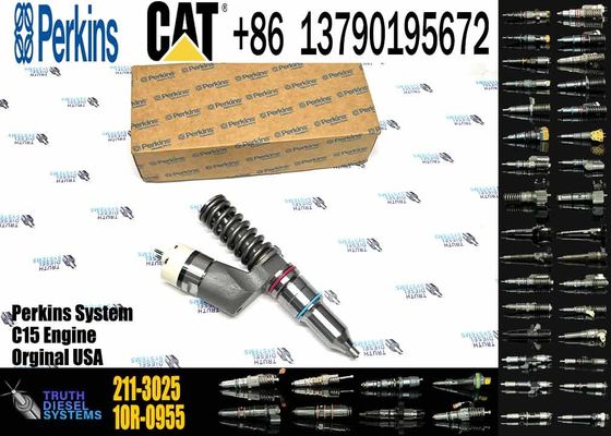 211-3025 2113025 diesel engine injector 10R-0955 10R0955 common fuel injector excavator parts