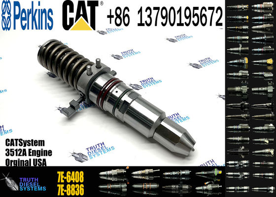 7E-6408 0R-3052 4P-9075 0R-3051 4P-9076 0R-2921 Diesel Fuel Injector For Caterpillar CAT 3508 3512 3516 Engine