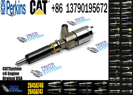Diesel Engine Spare Parts Common Rail Fuel Injector 2645A746 2645A738 For CAT Perkins C6.6 C4.4 E320D Excavator