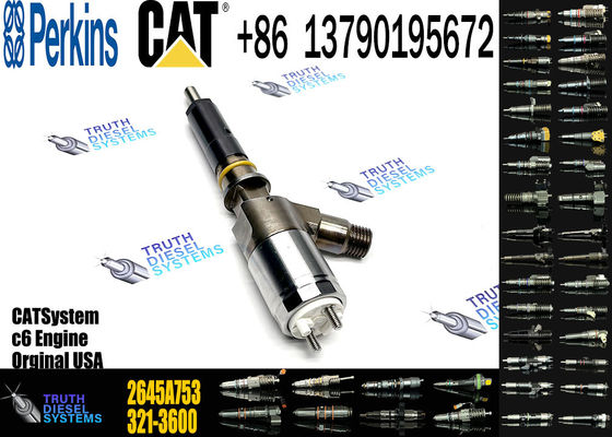 Common Rail Fuel Injector 320-0655 2645A751 3200655 10R-7674 for Excavator E320D C6.6 EngineCommon Rail Fuel Injector 320-0655 2645A751 3200655 10R-7674 for Excavator E320D C6.6 Engine
