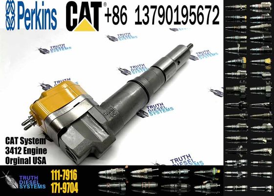 Excavator Parts 3126 Engine Injector 111-7916 177-4753 138-8756 222-5963 222-5972 Fuel Injector For Excavator